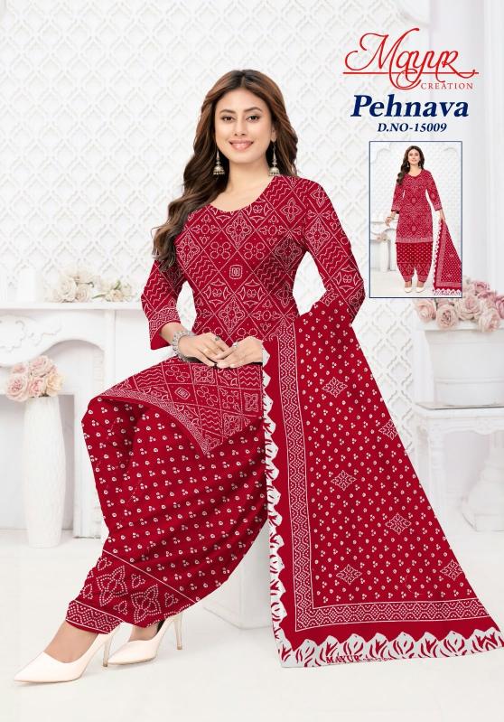 Mayur pehnava vol 15 dress material wholesale